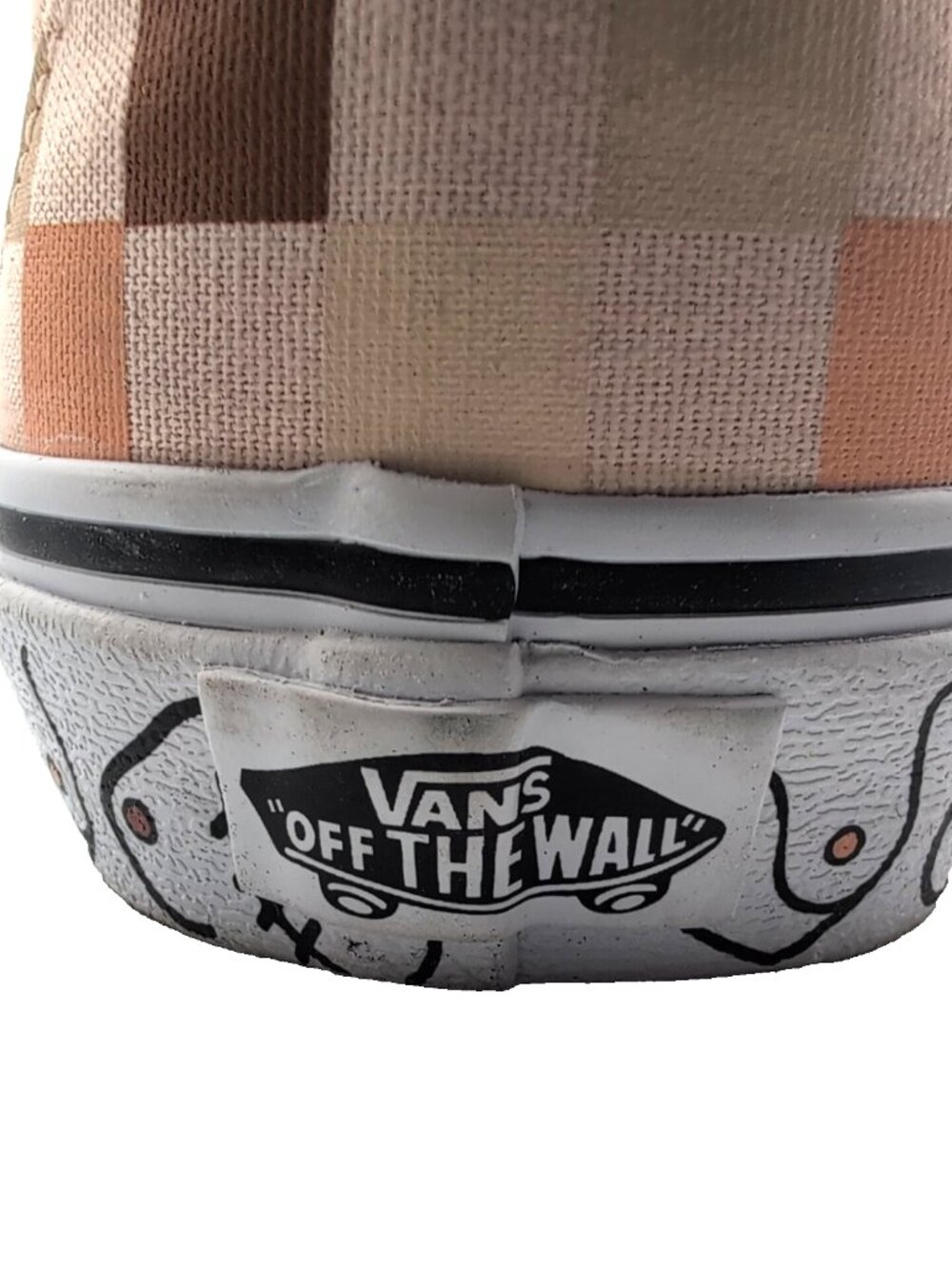Special Ed'n VANS Fleshtones Breast Cancer Awareness Shoes Mens 8 Ladies 9.5 EUC - Picture 5 of 10